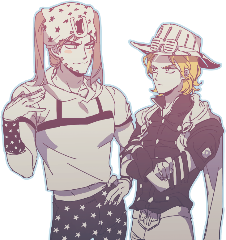 Jojo's Bizarre Adventure , Png Download - Cartoon Clipart (731x777), Png Download