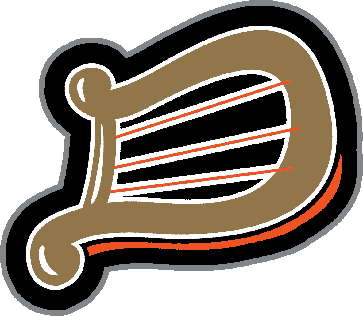 Anaheim Ducks >>> Anaheim Heartstrings - Anaheim Ducks Clipart (1183x1028), Png Download