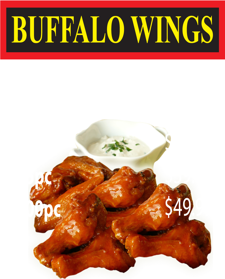 Buffalo Wing Clipart Large Size Png Image PikPng
