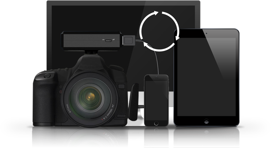 Camfi Can Use Android And Ios Devices To Be Your Viewfinder - Film Camera Clipart (923x503), Png Download