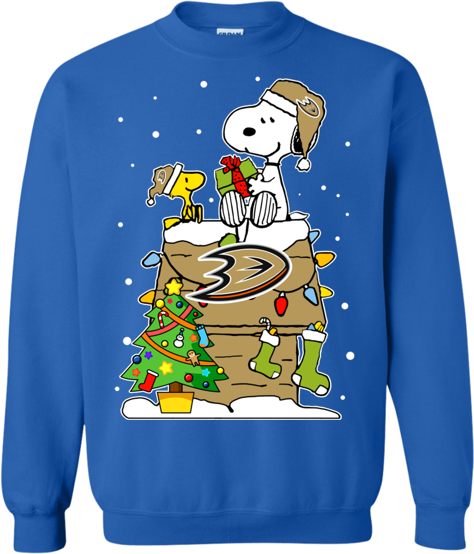 Anaheim Ducks - Pig Ugly Christmas Sweater Clipart (1155x1155), Png Download
