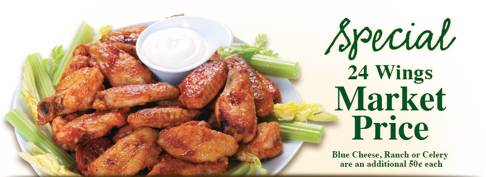 Cranberry Barbecue Chicken Wings Clipart (1000x364), Png Download