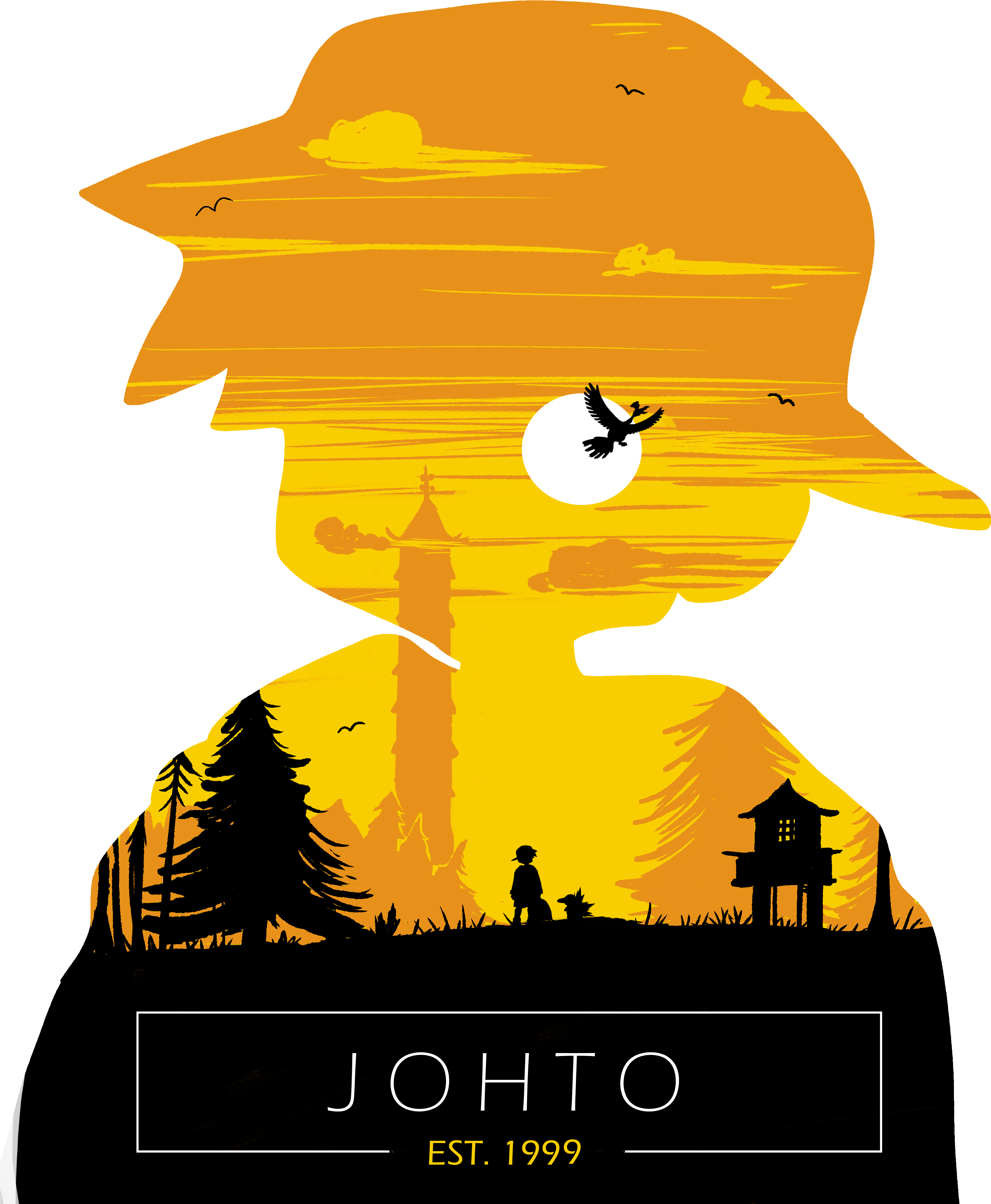 Resized To 24% Of Original - Johto Poster Clipart (3508x4961), Png Download