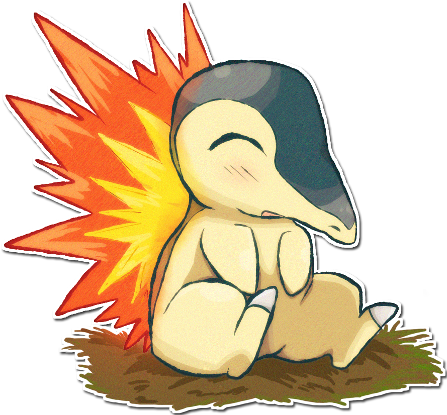 Photo 155 Cyndaquil By Zpsowrjzdfs Clipart (895x836), Png Download