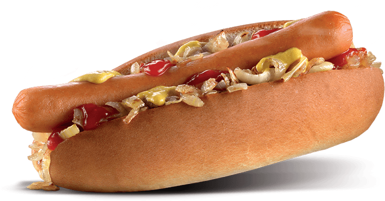 Hot Dog Free Png Image - Rustlers Hot Dog Clipart (850x500), Png Download