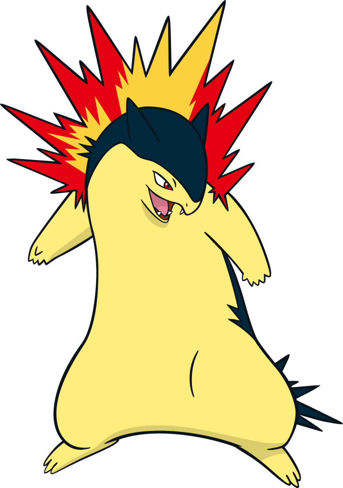 Pokemon Sun And Moon - Pokemon Typhlosion Clipart (704x1000), Png Download