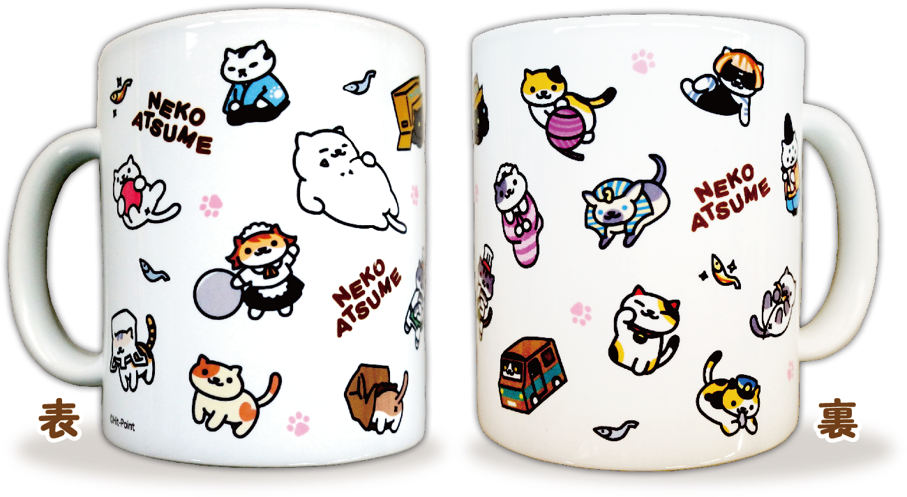 Nekoatsumecpopstore Mug - Cup Clipart (1626x884), Png Download