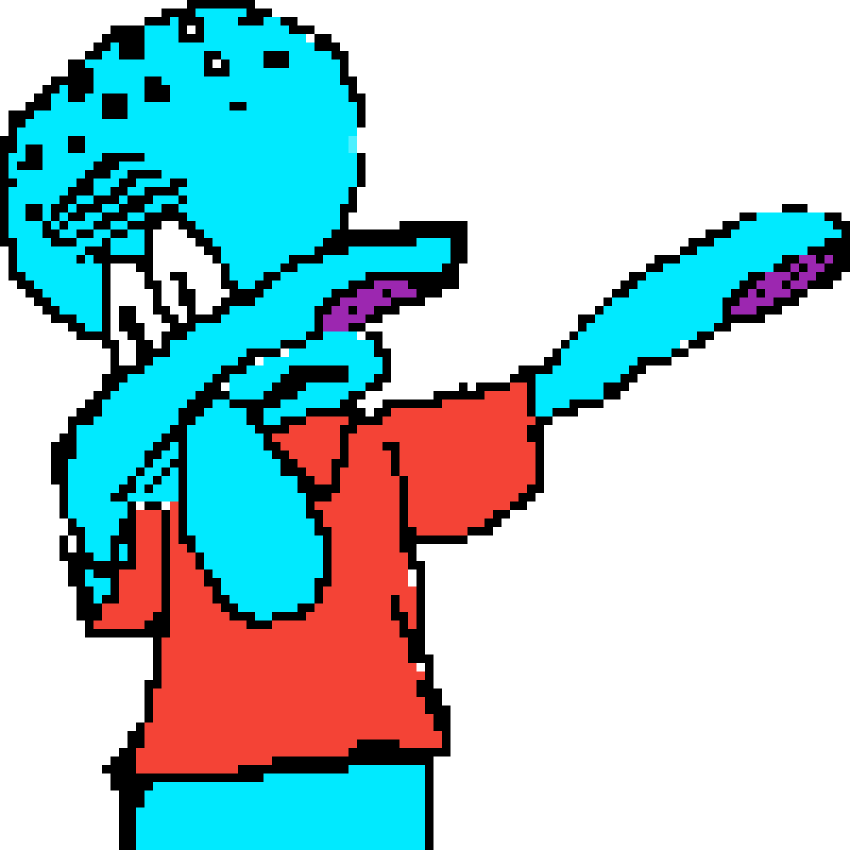 View large size Squidward Dabbing Clipart. 