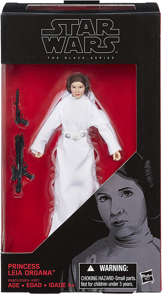 Black Series 6" Princess Leia Organa Action Figure - Leia Organa Black Series Clipart (600x600), Png Download