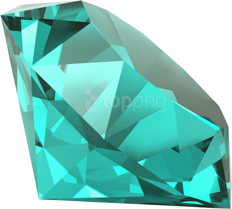 Download Blue Diamond Clipart Png Photo - Green Diamonds Png Transparent Png (850x711), Png Download