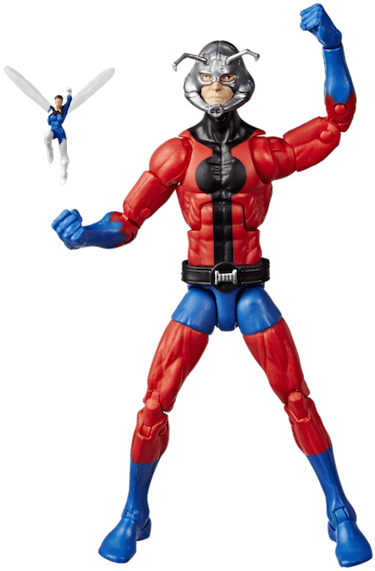 Marvel Legends Vintage Ant Man 6 Inch Action Figure - Marvel Legends Vintage Wave 2 Clipart (600x600), Png Download