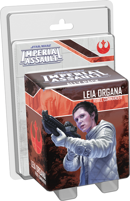 Swi22 Box Left - Star Wars Imperial Assault Leia Organa Ally Pack Clipart (450x691), Png Download