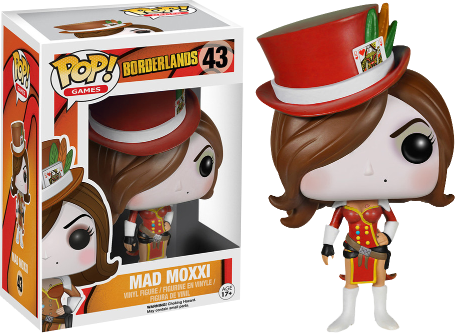 Funko Pop Vinyl - Mad Moxxi Funko Pop Clipart (910x667), Png Download