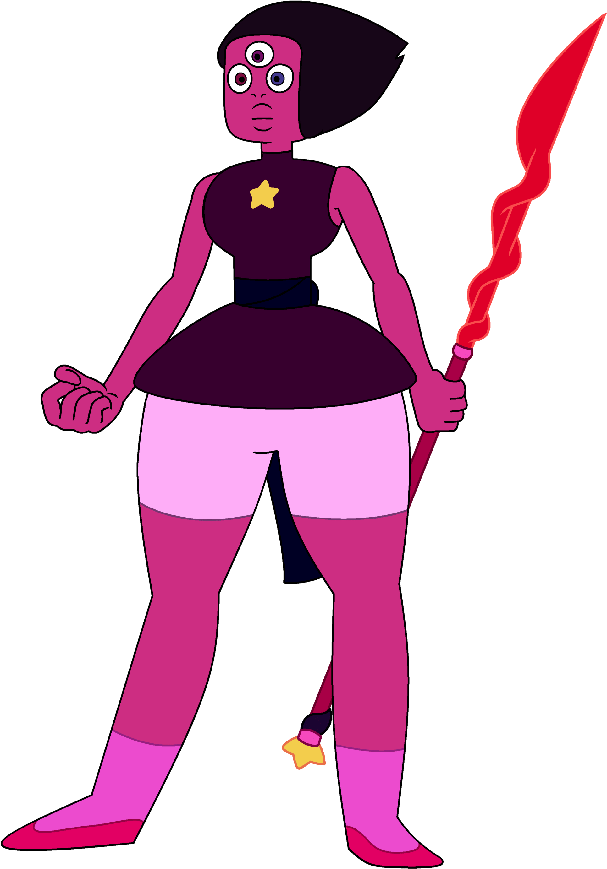 Garnet Steven - Cartoon Clipart (2000x2822), Png Download