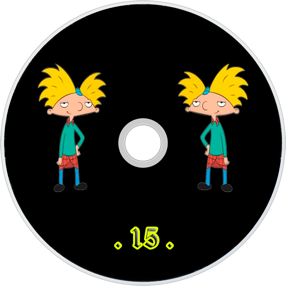 Hey Arnold La Lista - Cartoon Clipart (1000x1000), Png Download