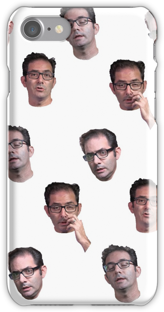 Jeff Kaplan Face Compilation Iphone 7 Snap Case - Mobile Phone Case Clipart (750x1000), Png Download