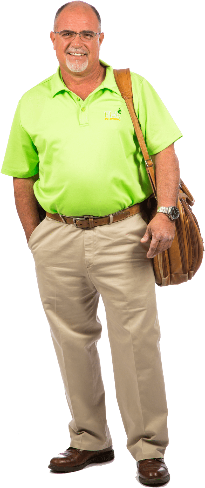 Jeff Of Elek Plumbing - Standing Clipart (1365x2048), Png Download