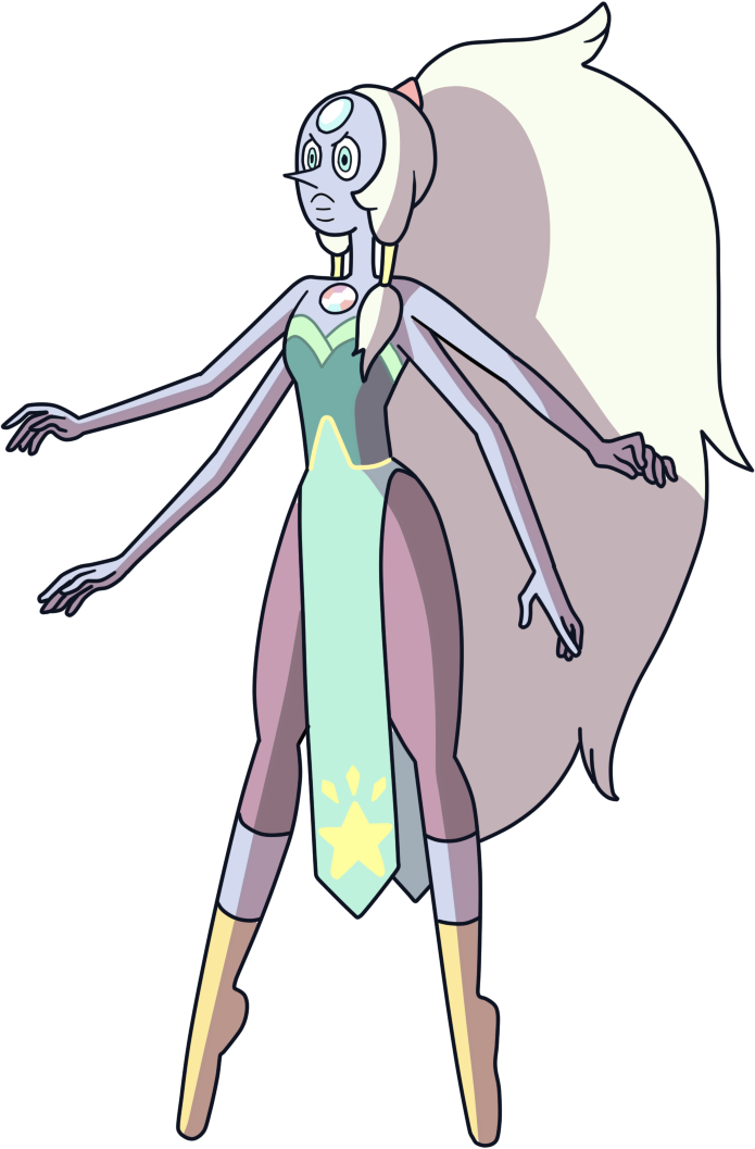 Aimee Mann As Opal Aimee Mann Is An American Rock Singer, - Opal Steven Universe Clipart (695x1057), Png Download