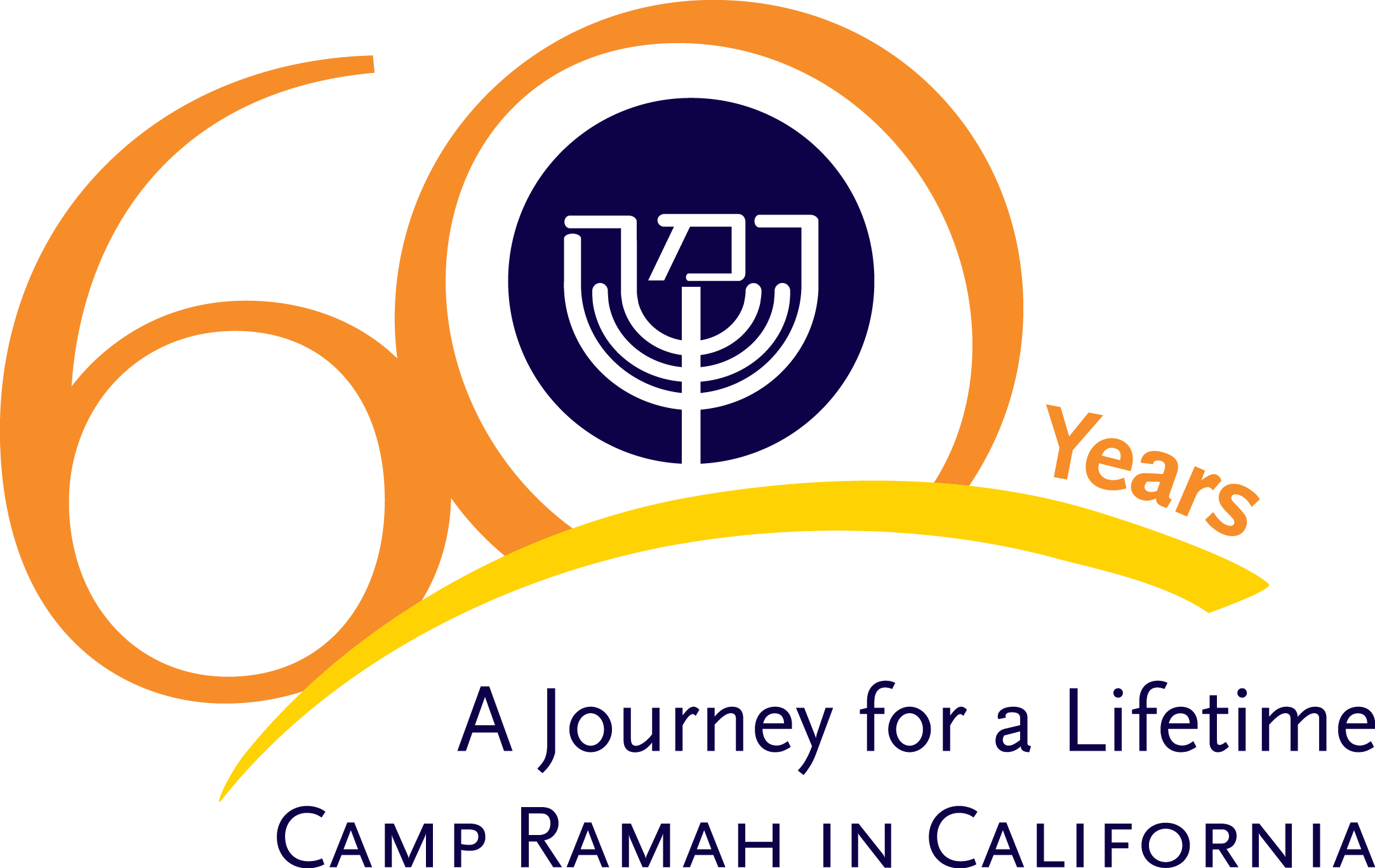 60th Sponsors - Camp Ramah In California Clipart (2166x1368), Png Download