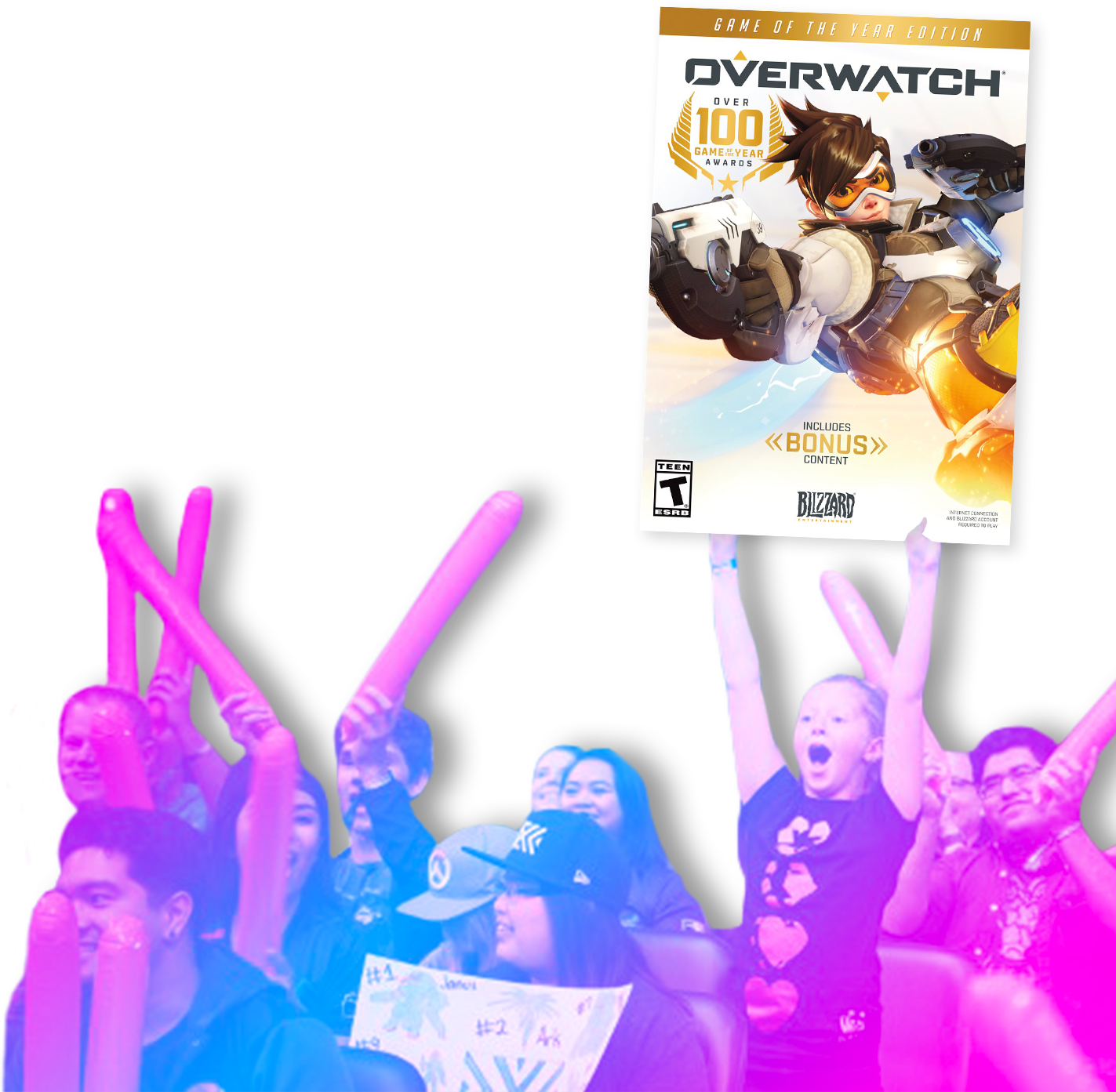 Overwatch Game Of The Year Edition And Owl Fans - Overwatch Game Of The Year Edition Clipart (1423x1393), Png Download