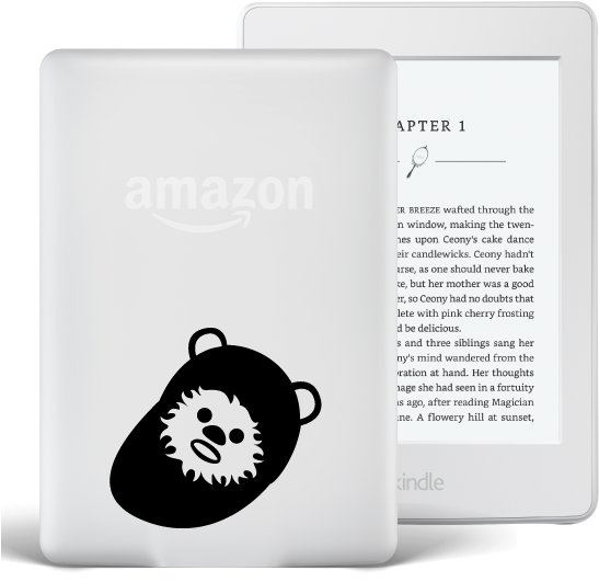 Star Wars Ewok Kindle Vinyl Decal Sticker - Illustration Clipart (660x660), Png Download