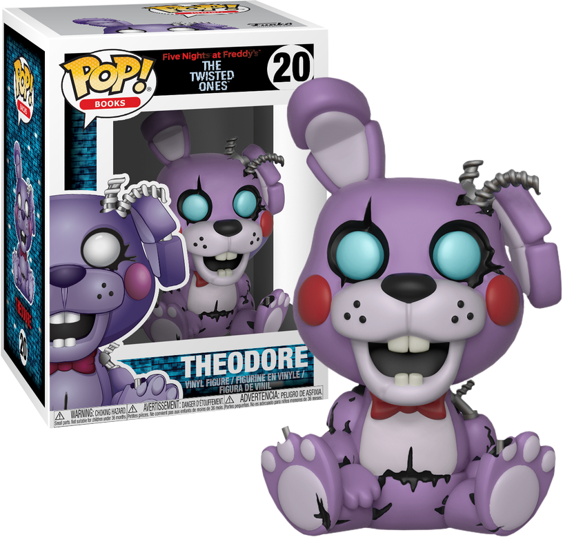 Funko Pop Vinyl - Five Nights At Freddy's The Twisted Ones Theodore Clipart (816x779), Png Download