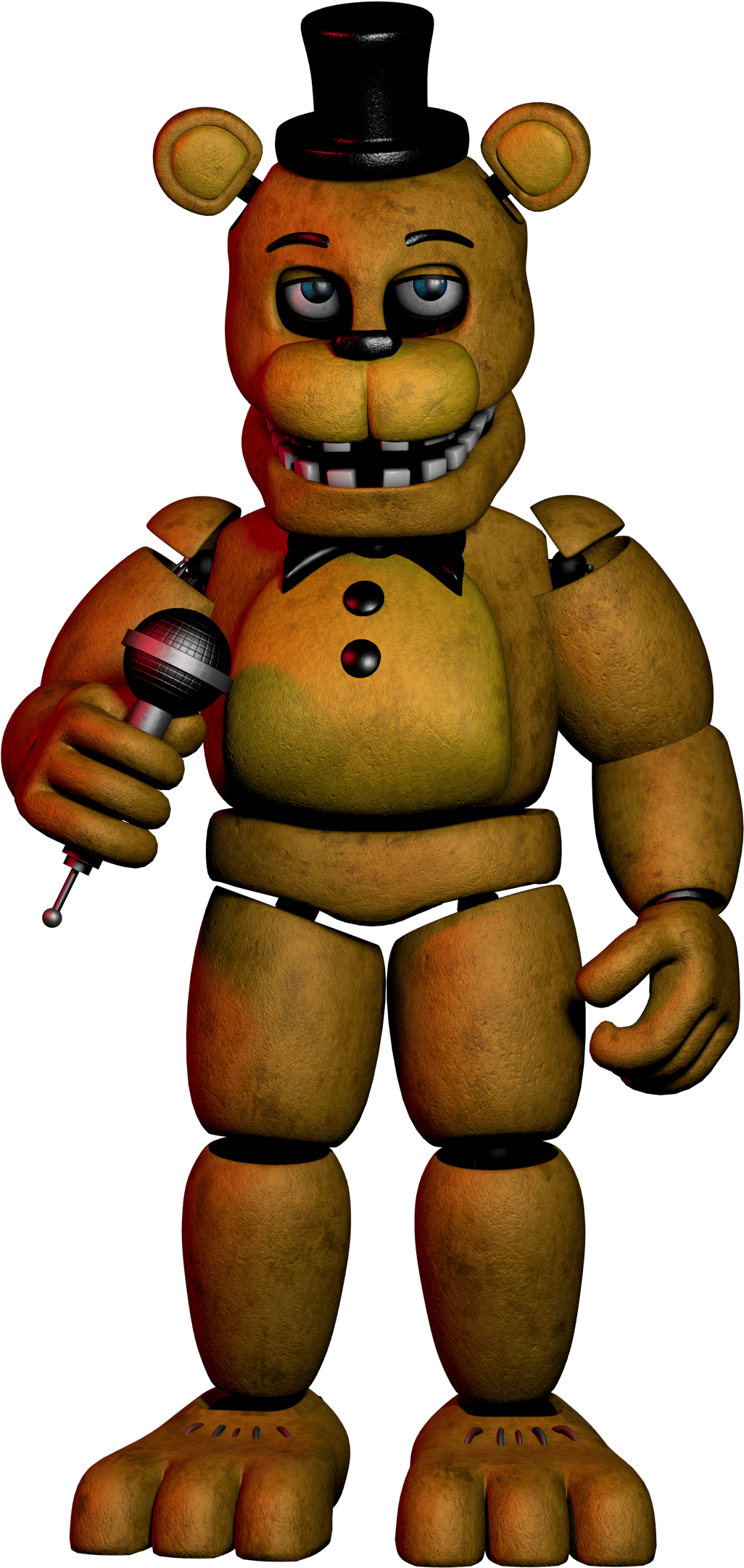 Imágenes De Golden Freddy , Png Download Clipart (1026x2163), Png Download