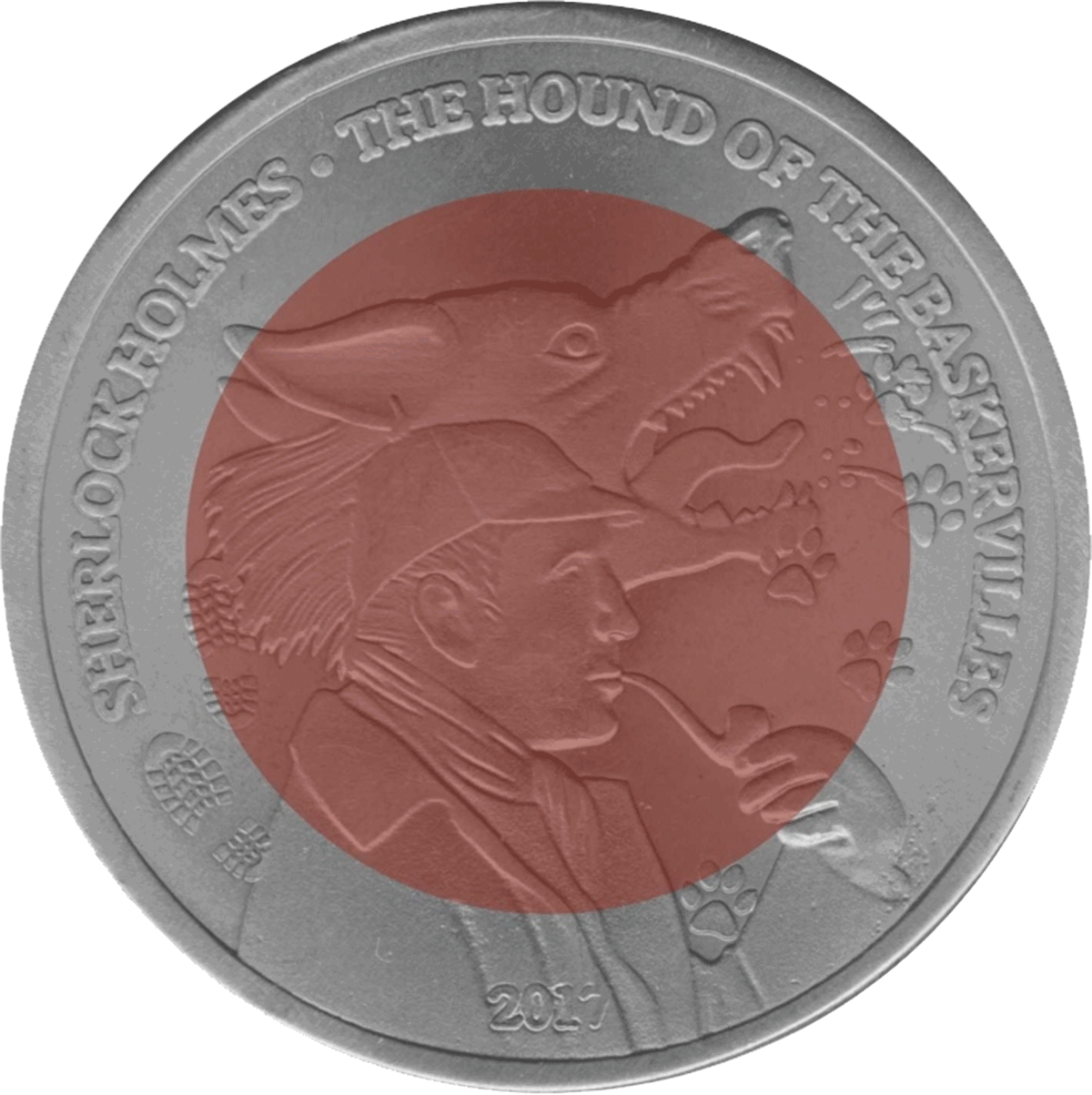 Sherlock Holmes - Coin Clipart (1200x1203), Png Download