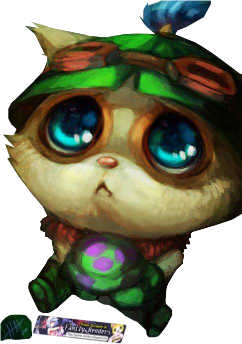 Teemo Kawaii , Png Download Clipart (486x690), Png Download