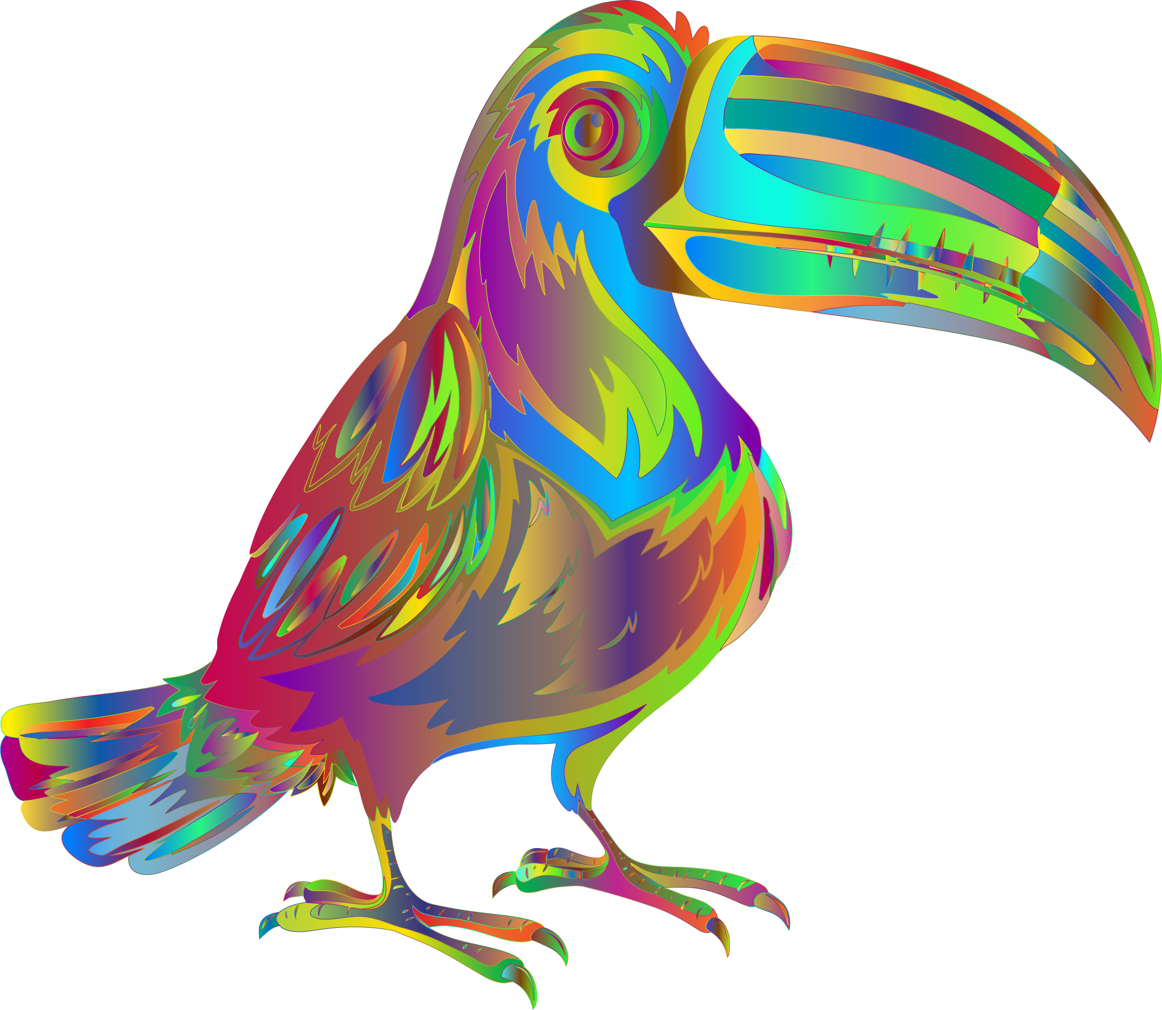 Big Image - Toucan Clipart (2318x2015), Png Download