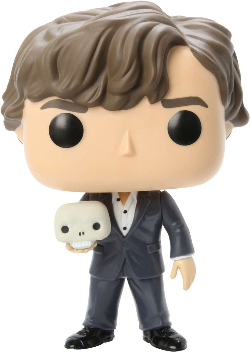 Sherlock Holmes With Skull Variant Pop Vinyl Figure - Sherlock Funko Pop Limited Edition Clipart (768x1079), Png Download