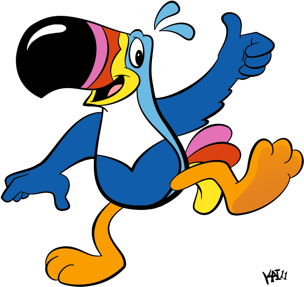 Toucan Sam Clipart (663x600), Png Download
