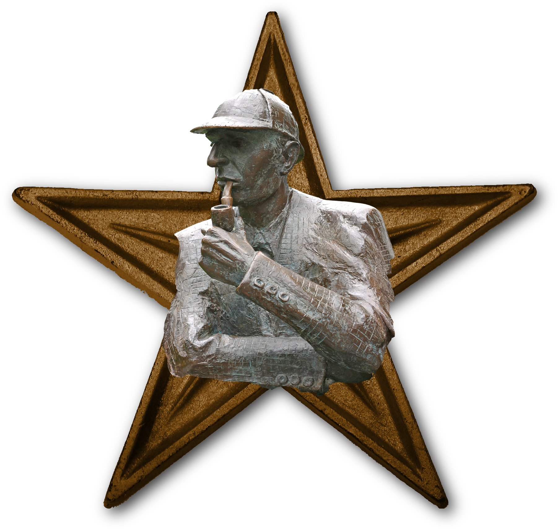 Sherlock Holmes Barnstar - Communist Red Star Png Clipart (1802x1709), Png Download