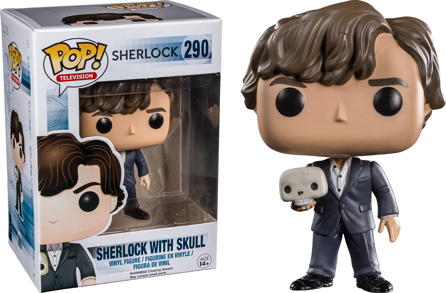 Sherlock - Funko Pop Riverdale Jughead Clipart (1500x988), Png Download