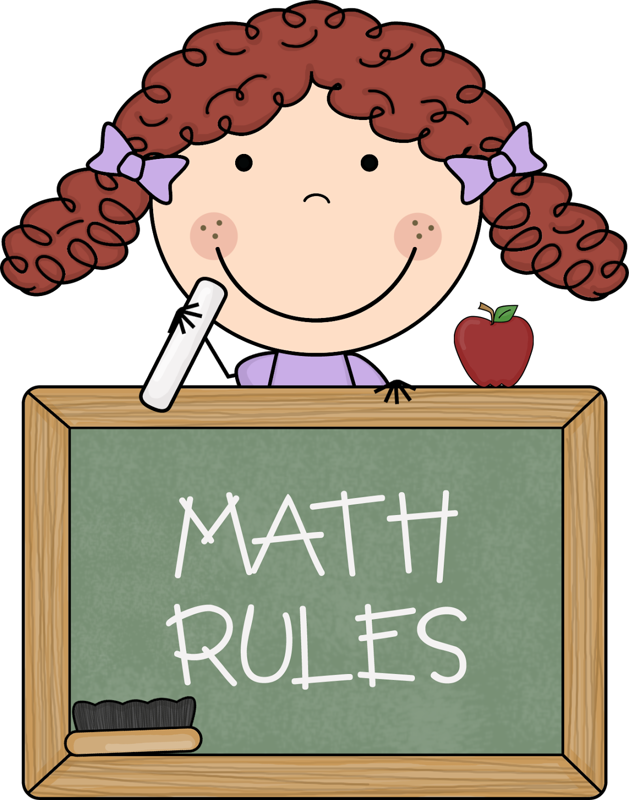 Math Book Clipart - Cute Math Clip Art - Png Download (1257x1600), Png Download