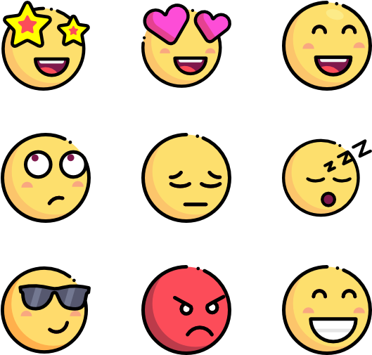 Emoji Icons Related Keywords &amp - Emoticons Icon Clipart (600x564), Png Download