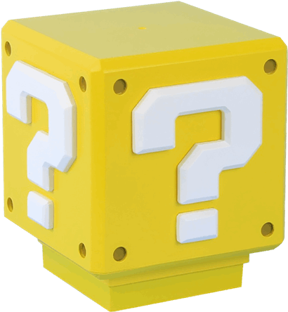 Mario Block Png - Mario Question Block Clipart (600x600), Png Download