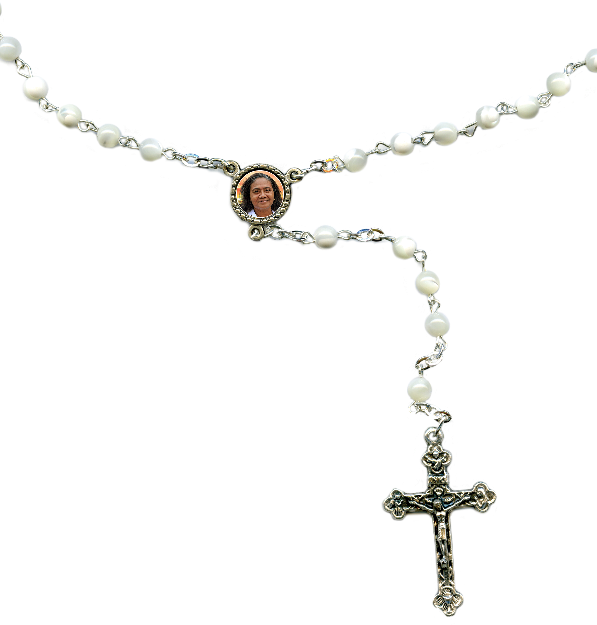 Rosary Pearl - Chain Clipart (2332x2471), Png Download