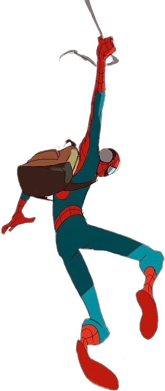 Nargyle Spiderman Clipart (324x764), Png Download