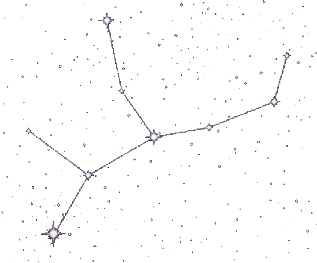 #constellations #constellation #love #cute #nice #followme - Line Art Clipart (1024x850), Png Download