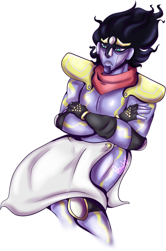 Star Platinum Png Clipart (894x894), Png Download