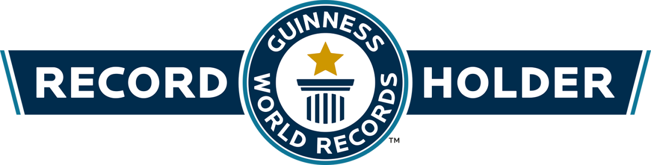 Guinness World Records Honors Tomb Raider For 'most - Guinness World Record Logo Png Clipart (1280x326), Png Download