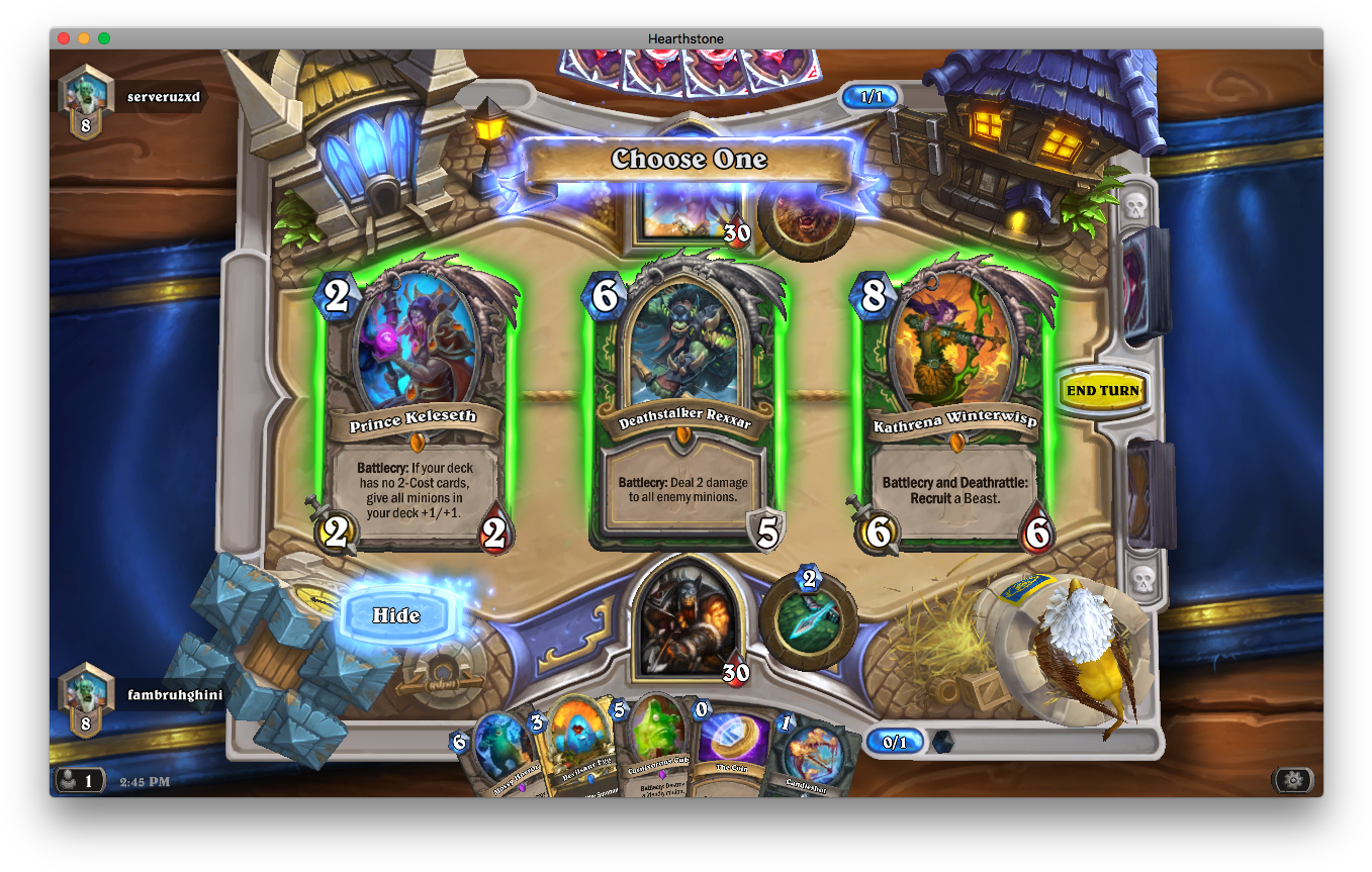 Gameplaypossibly - Hearthstone Clipart (1372x874), Png Download