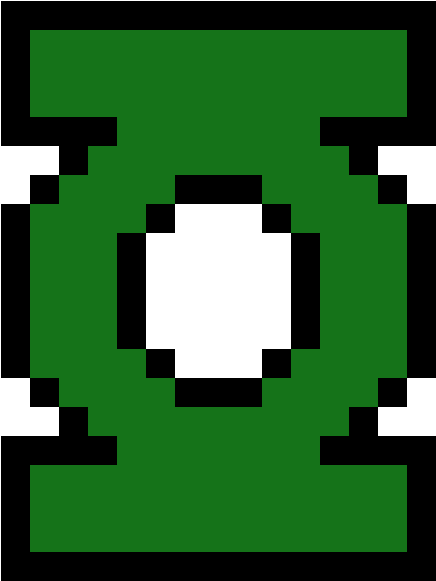 Green Lantern Logo - Transparent Mario Fire Flower Clipart (1189x1160), Png Download