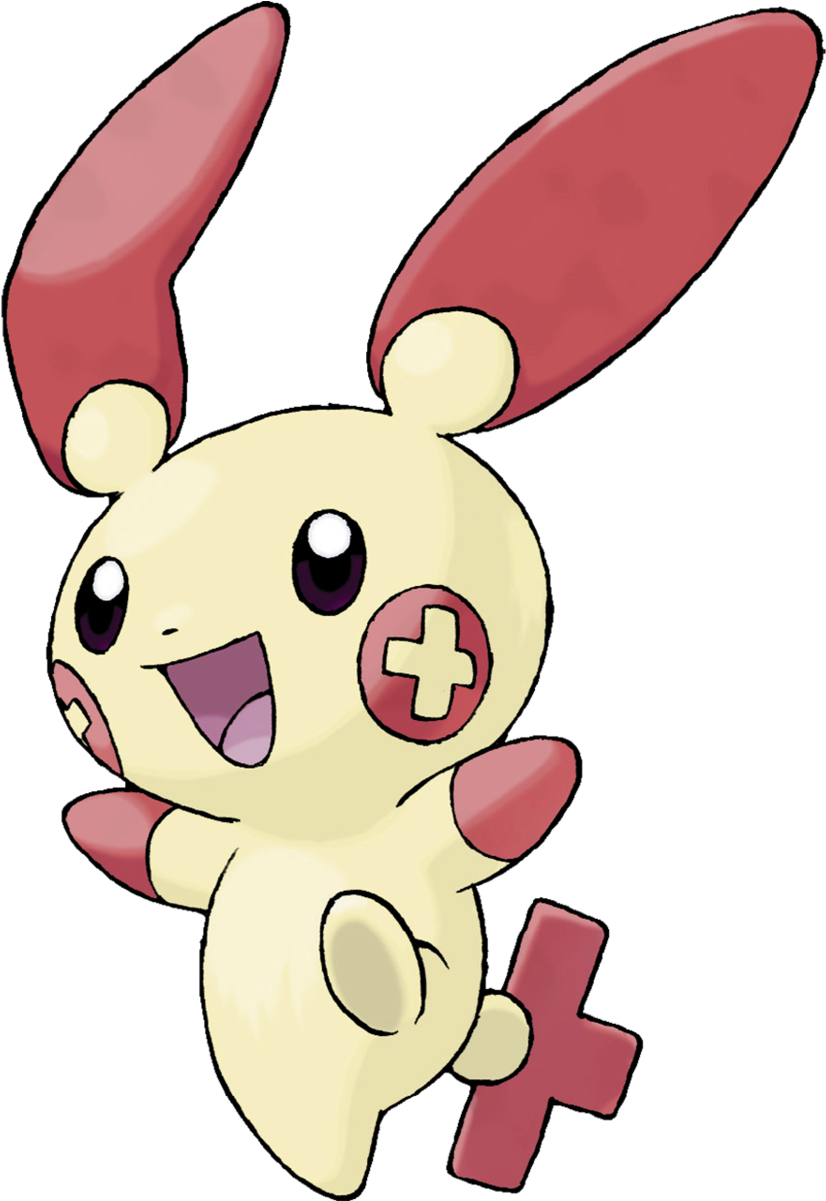 Pokemon Plusle Clipart (1200x1200), Png Download