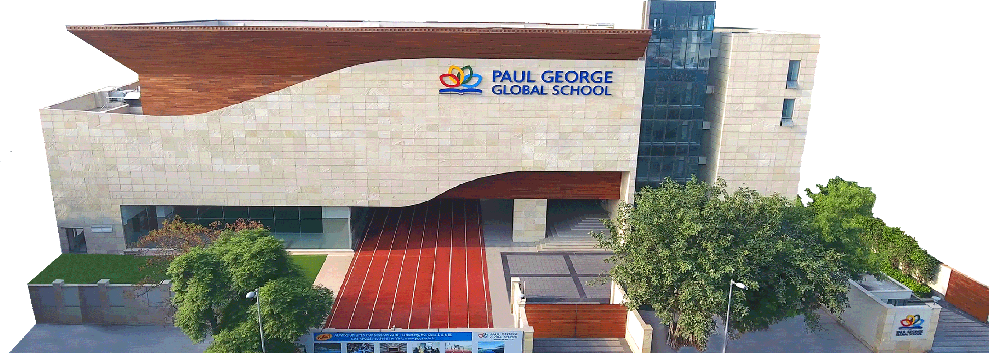 Commercial Building Clipart (3396x1272), Png Download