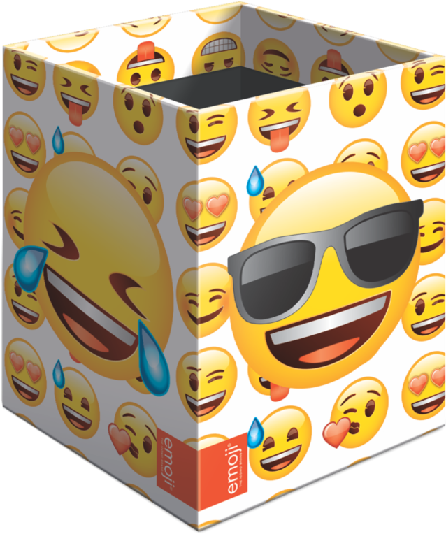 Stojánek Na Tužky Hranatý Emoji Lol 18507903 , Png Clipart (638x764), Png Download