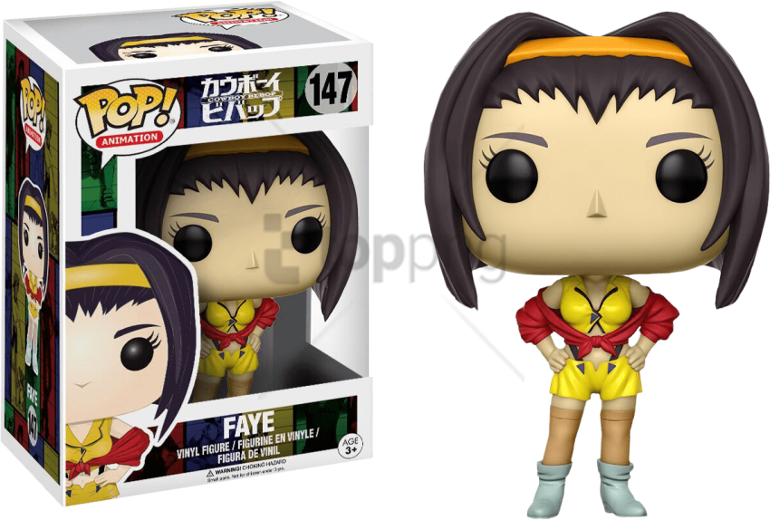 Free Png Download Cowboy Bebop Funko Pop Png Images - Cowboy Bebop Funko Pops Clipart (850x574), Png Download