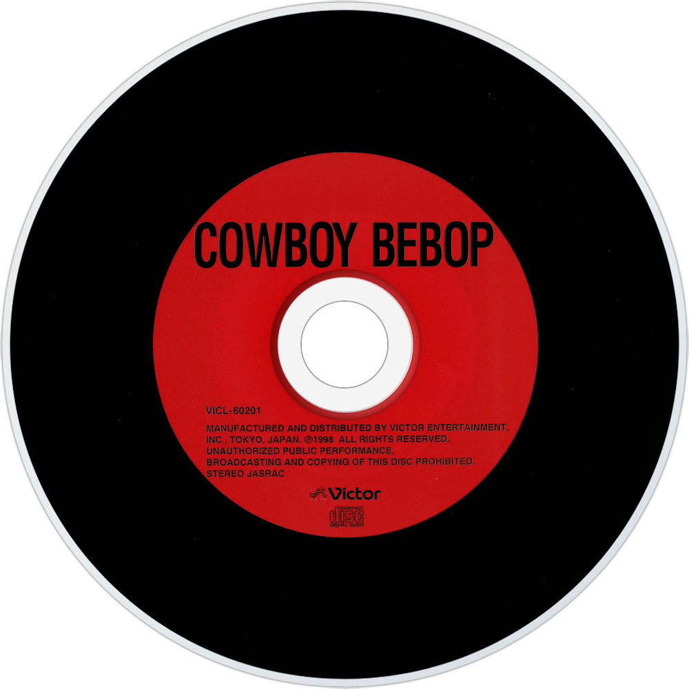 シートベルツ Cowboy Bebop Cd Disc Image - Circle Clipart (1000x1000), Png Download