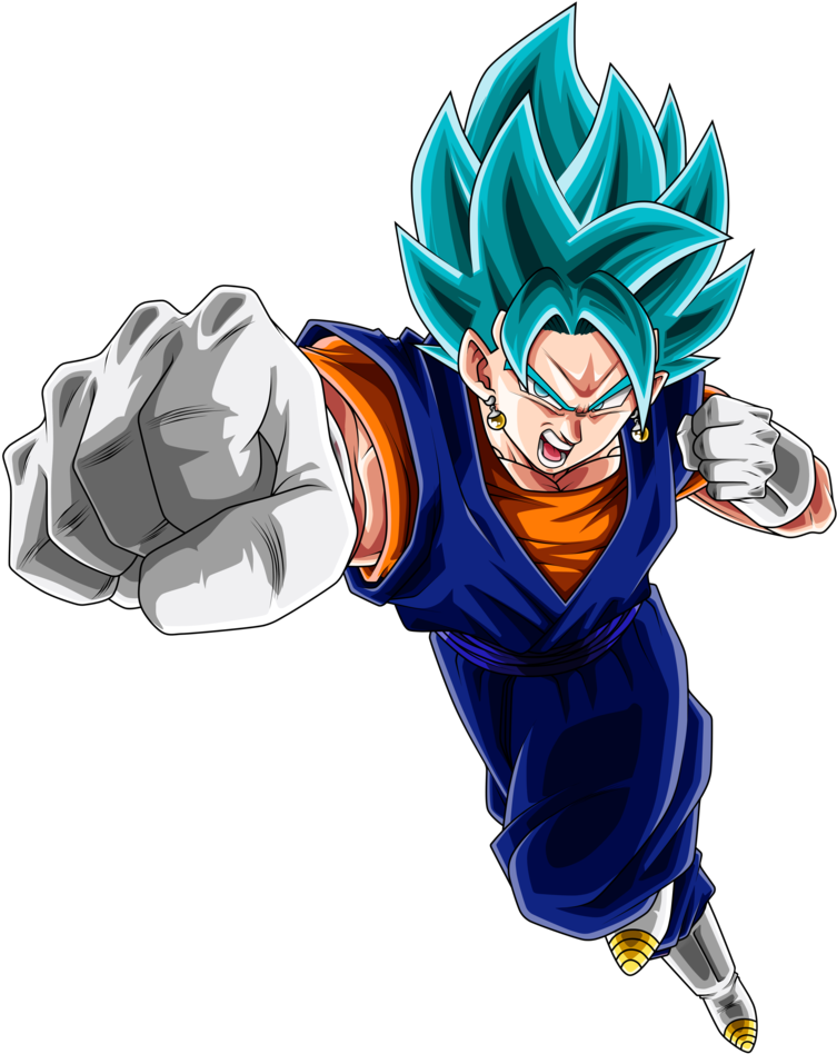 Vegito Blue - Dragon Ball Super Broly Power Level Clipart (816x979), Png Download